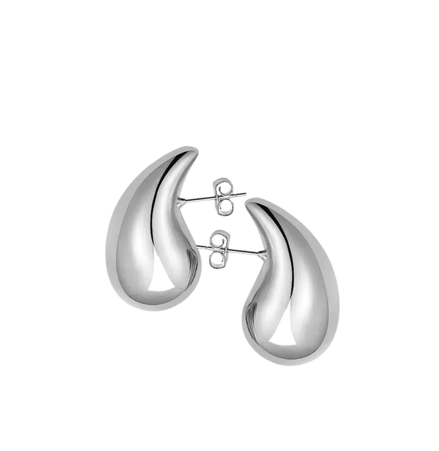NAOMI MEDUIM EARRING- SILVER