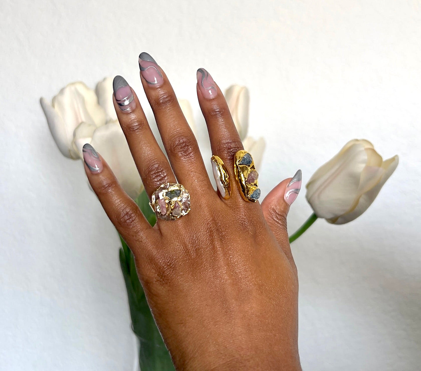 AMI STONE RING