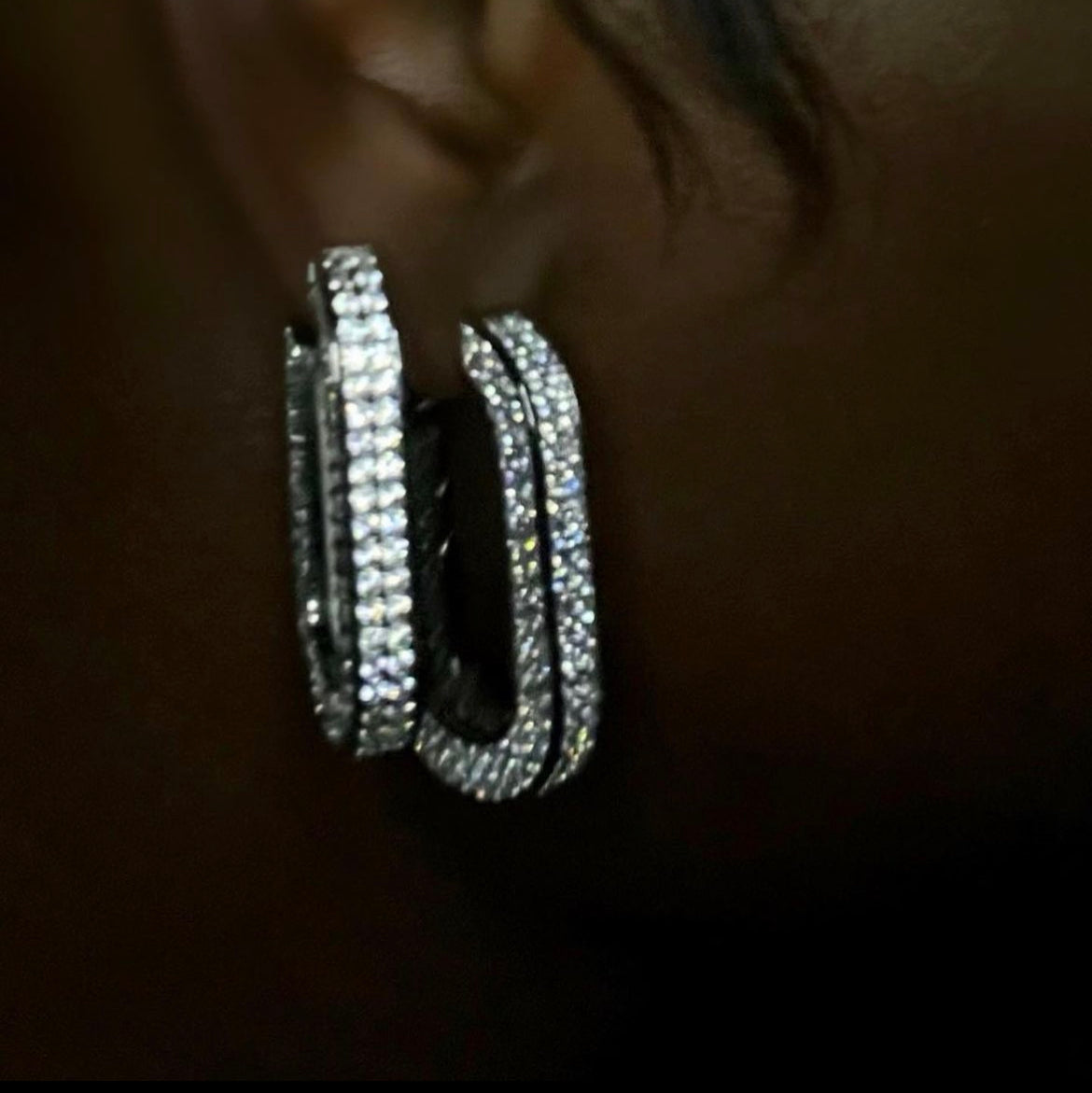U-Link Earrings Silver